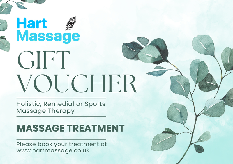Massage Treatment  Gift Card